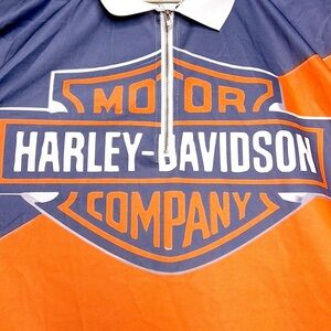 Vintage Harley Davidson cycling jersey